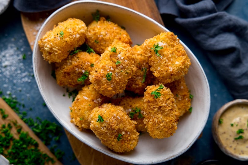 Bacon & Cheese Potato Croquettes - Delicious Christmas Party Food Ideas