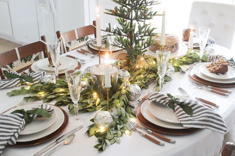 tabletop christmas decor ideas