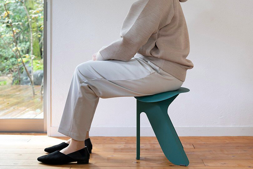 Japanese Designer Turns Metal Sheet Into Practical Furniture Series