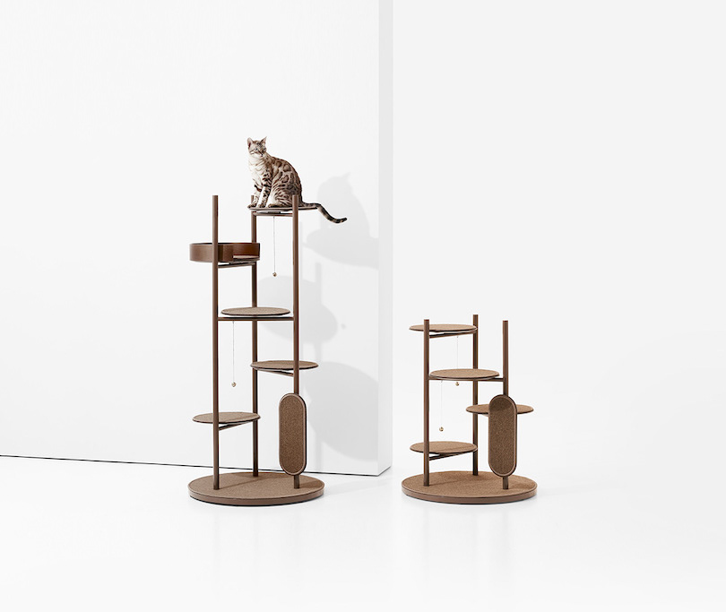 Cat Tower and Scratcher For Feline Buddie