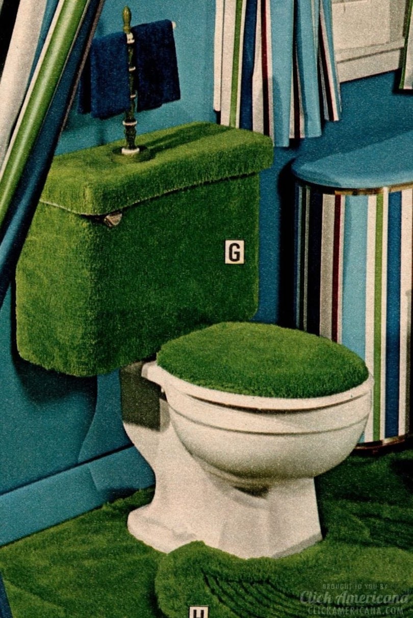 Vibrantly Fuzzy ‘70s Toilet Covers To Add Retro Touch Any Bathroom