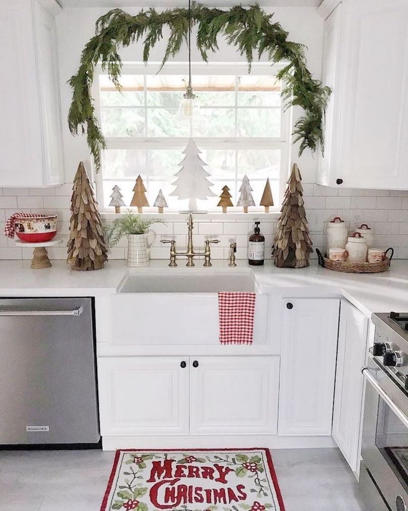 christmas kitchen decor ideas-pepuphome