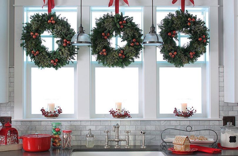 christmas kitchen decor ideas-pepuphome