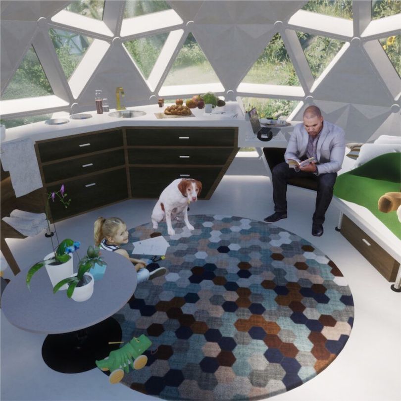 Geoship Unveils World's First Ceramic Geodesic Domes-1