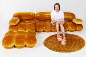 Rapper Tommy Cash Proposes Bread Roll Sofa To Ikea -3