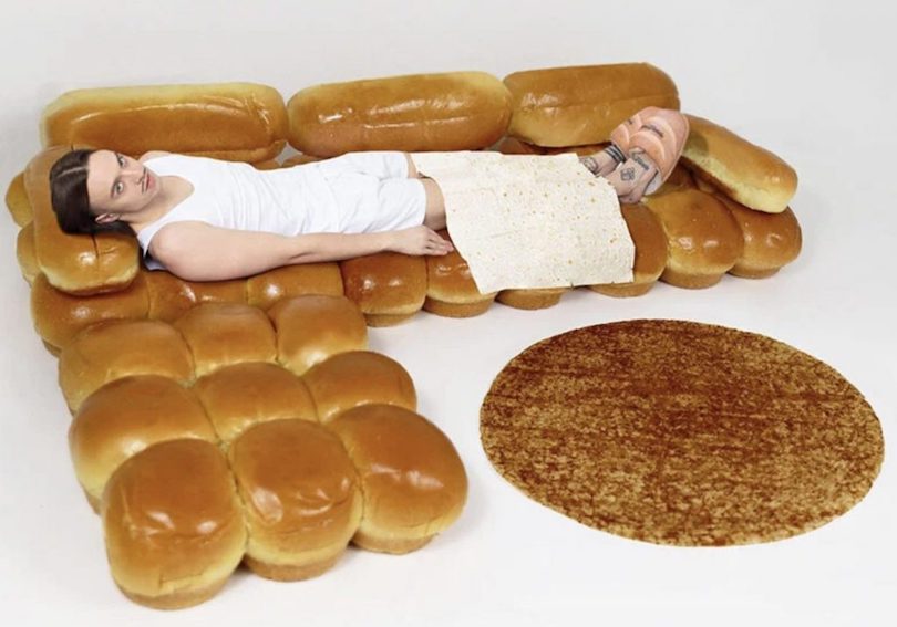 Rapper Tommy Cash Proposes Bread Roll Sofa To Ikea -3