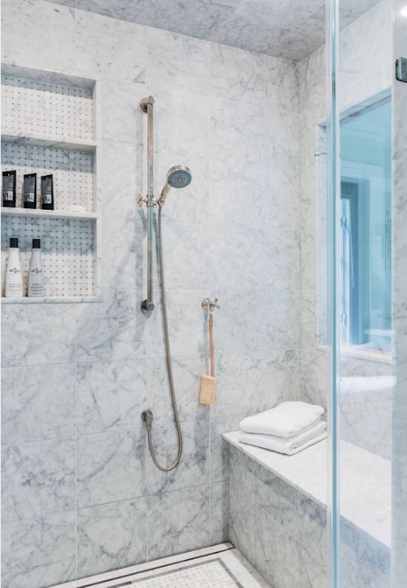 Marble Shower Niche Height Pepuphome