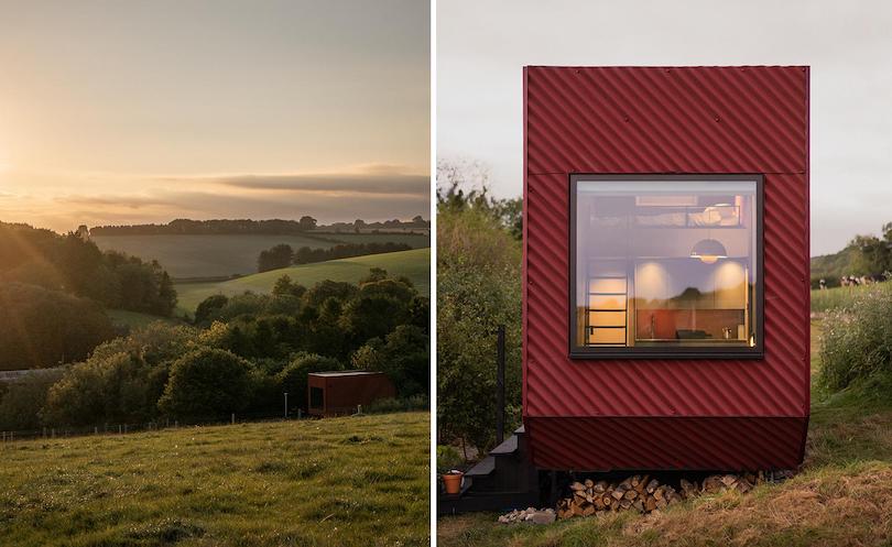 Bide Cabin in Dorset Employs Sustainable Architectural Techniques-1