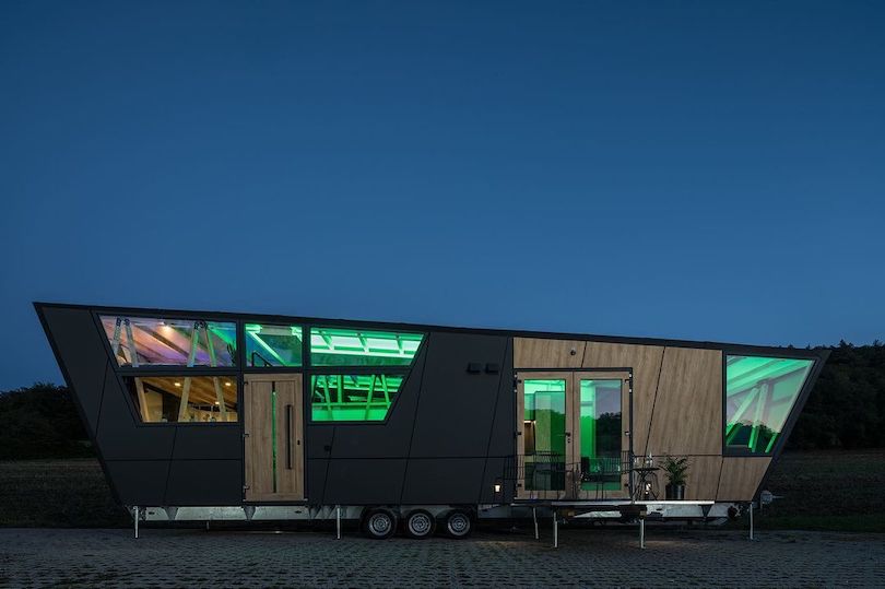 Continental ContiHome Tiny Home Made of Recycled Materials