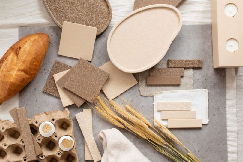 CArrelé Sustainable Wall Tiles Made of Discarded Eggshells