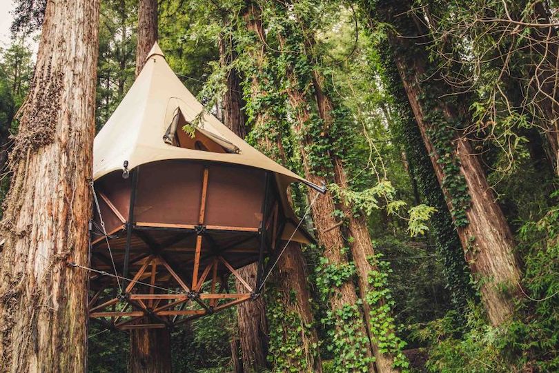 O2 Treehouse Launches First-Ever Modular Glamping Treehouse Tents