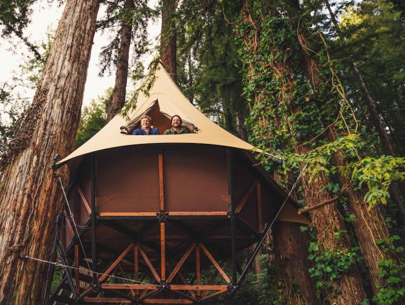 O2 Treehouse Launches First-Ever Modular Glamping Treehouse Tents