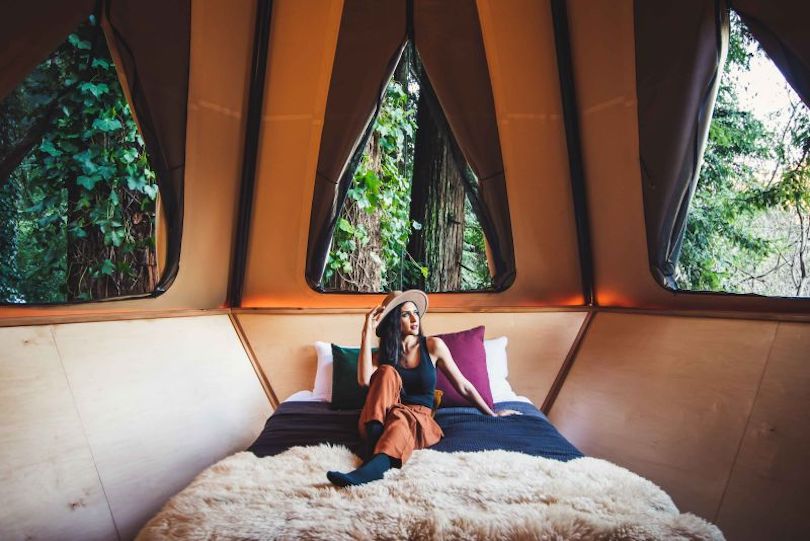 O2 Treehouse Launches First-Ever Modular Glamping Treehouse Tents