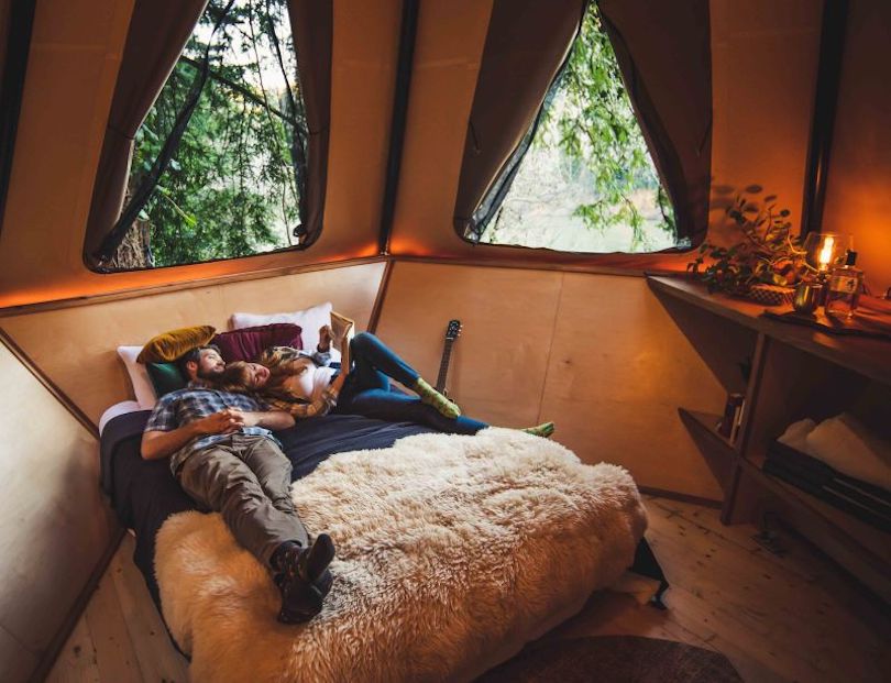 O2 Treehouse Launches First-Ever Modular Glamping Treehouse Tents