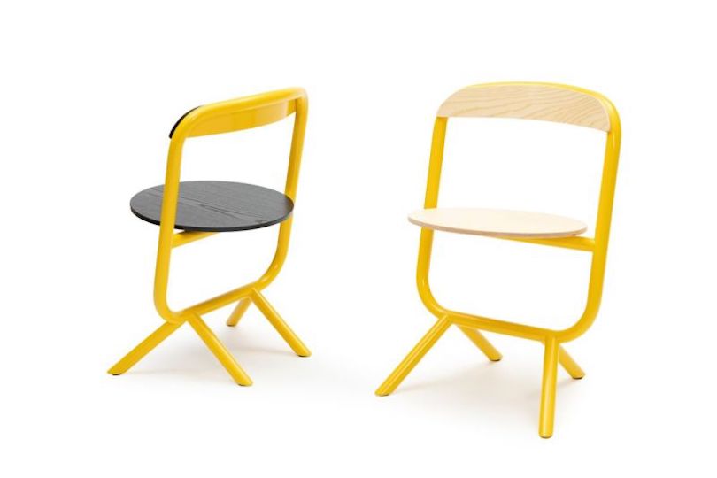 Null Chair Self-Stands Without Support Even When Folded