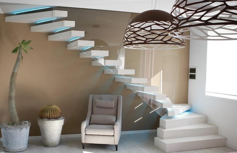 Stunning Floating Staircase Design Ideas