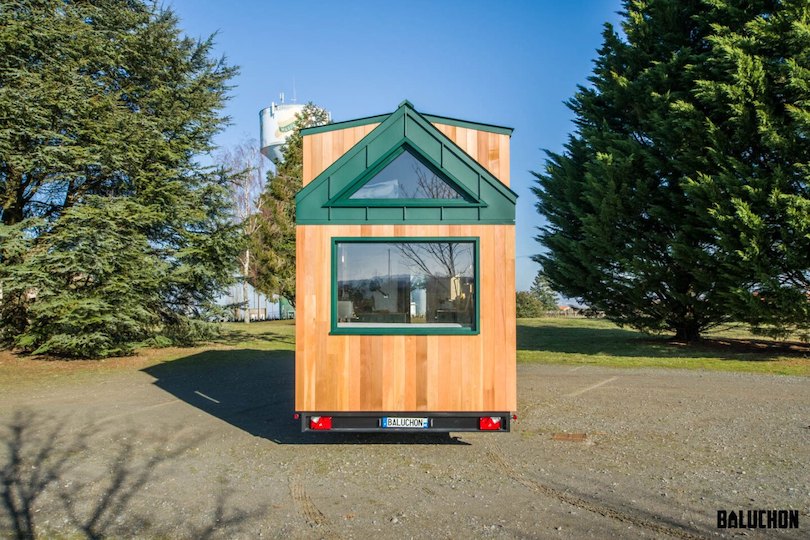 Tiny House Hippollène Boasts Interior Filled With Rustic Charm