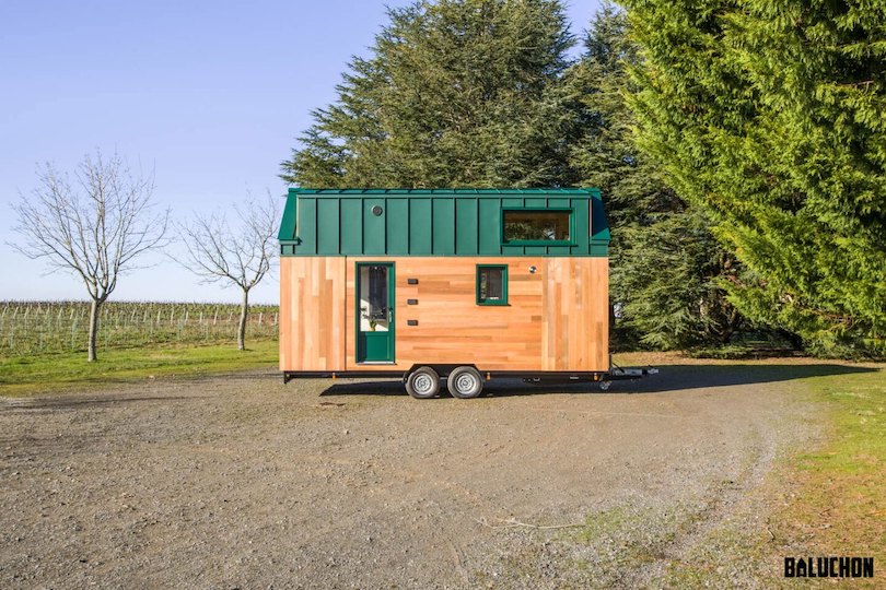 Tiny House Hippollène Boasts Interior Filled With Rustic Charm