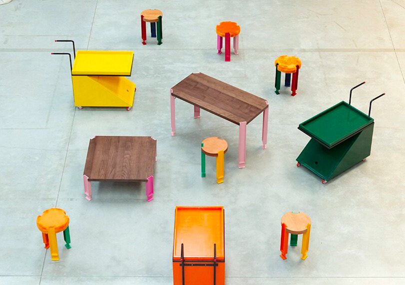 Older's Scarpette + Carolino Cheerful Furniture Series With Playful Touch