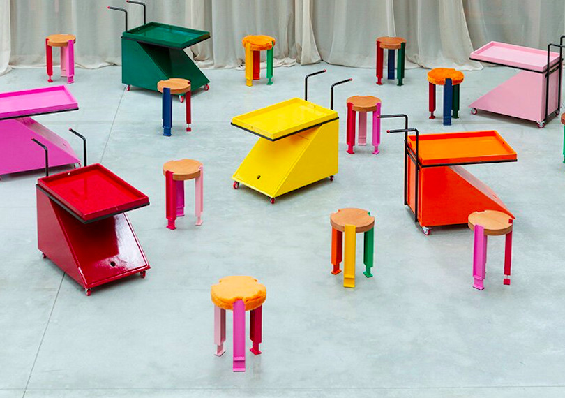 Older's Scarpette + Carolino Cheerful Furniture Series With Playful Touch