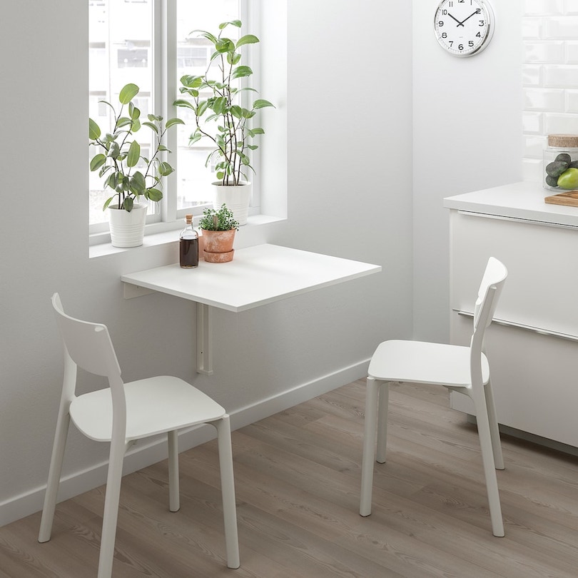 Norberg Wall-Mount Drop-Leaf Table