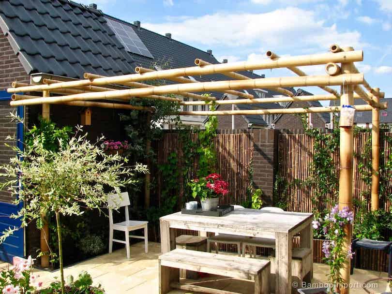 bamboo-garden-landscape-ideas | Bamboo Garden Pergola