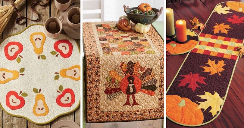 Thanksgiving Table Runner Patterns