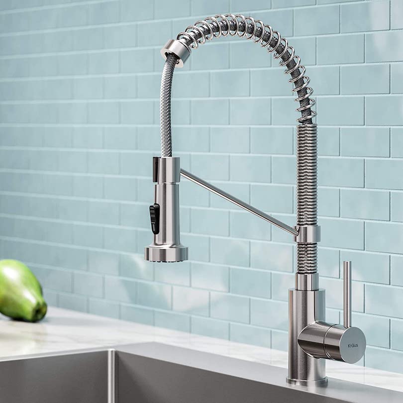 Commercial Kitchen Faucet with Sprayer