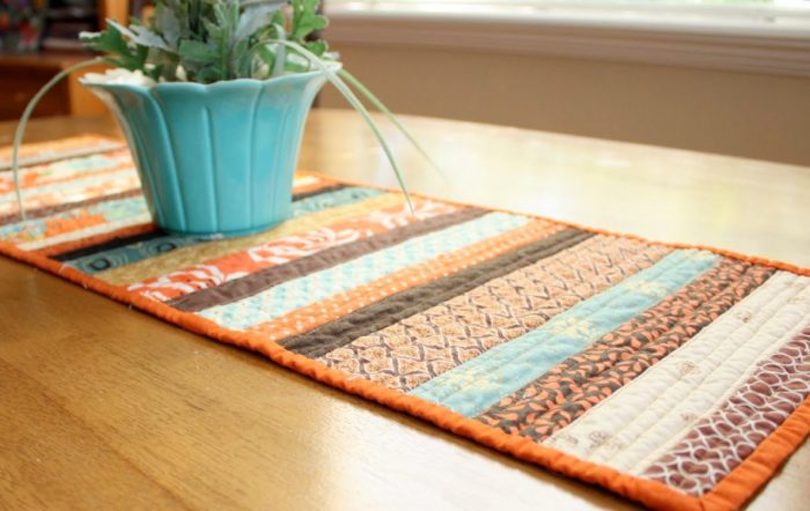 Strip Quilt Table Runner Pattern