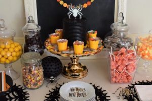 Halloween Dessert Table