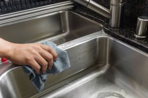 how to remove deep scratches from stainless steel