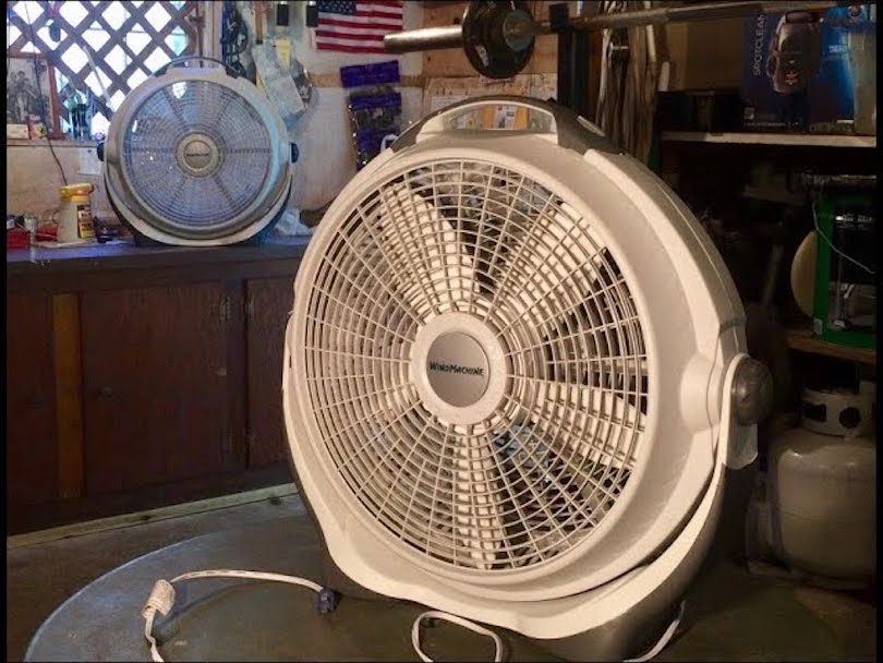 how to take apart a wind tunnel fan to clean it