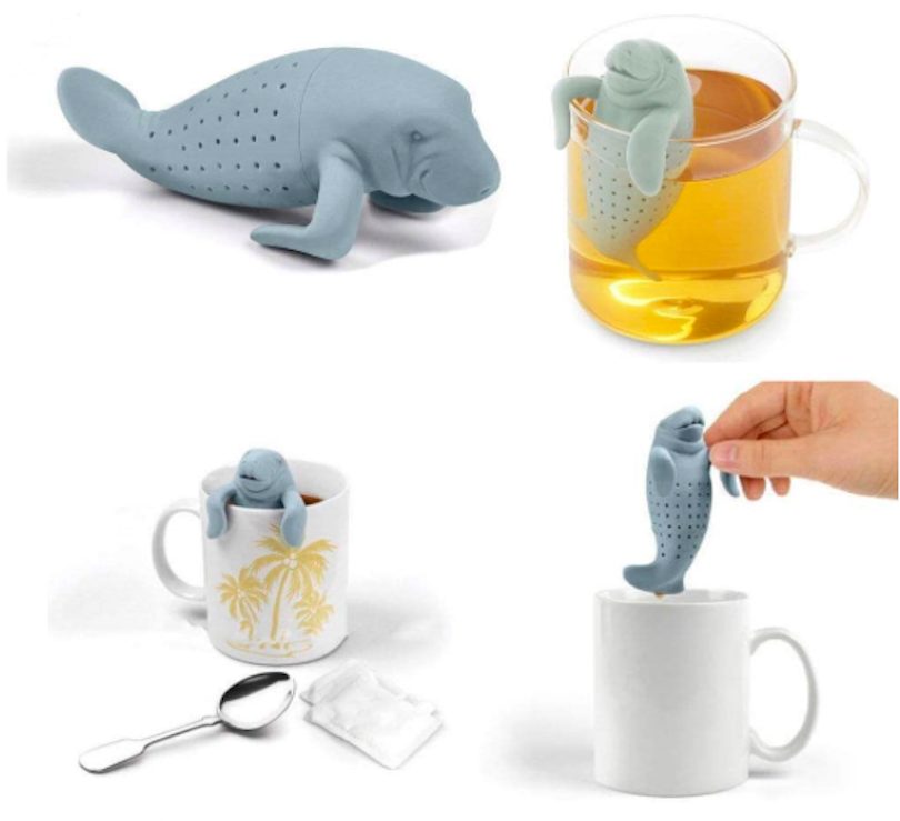 Fred & Friends Manatea Silicone Tea Infuser - thanksgiving gifts for coworkers