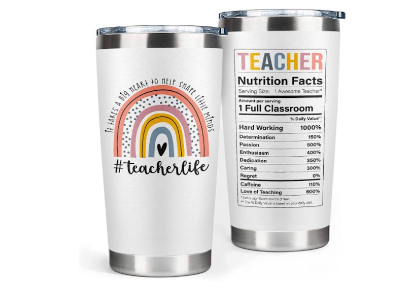 Tumblers - thanksgiving gifts for teachers