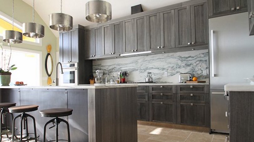Warmed-Up Grays - Kitchen Cabinet Color Trends