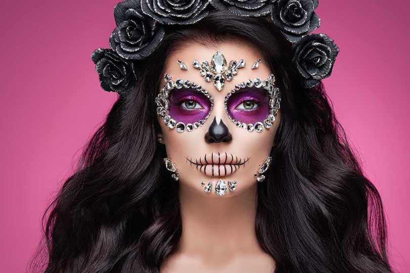 Sugar Skull Halloween Face Paint Ideas