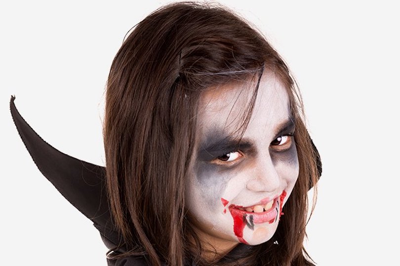 Vampire Halloween Face Paint