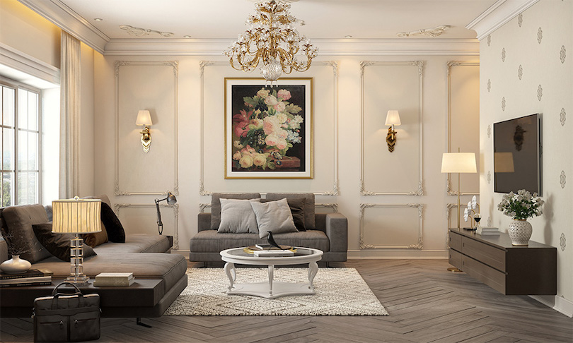 Neoclassic Interior Design Pepuphome 