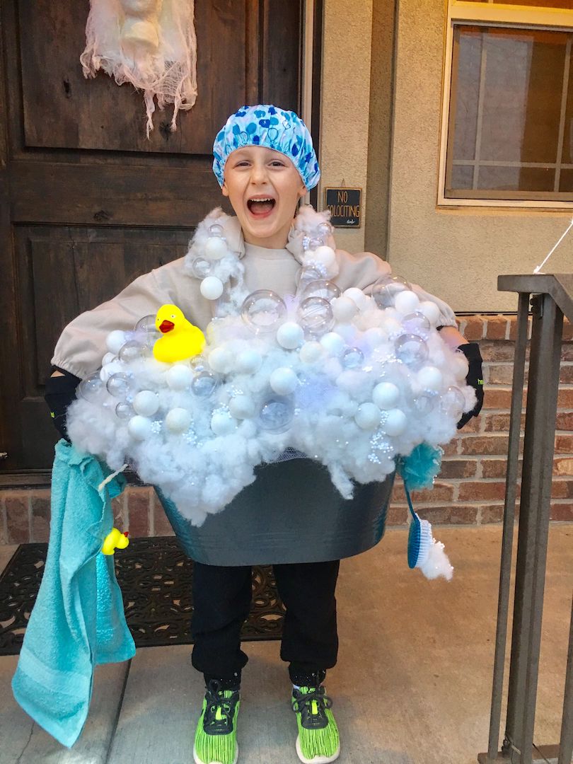 Walking Bathtub Halloween Costumes