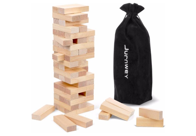 Block Wooden Tower - Bulk Employee Appreciation Gifts 