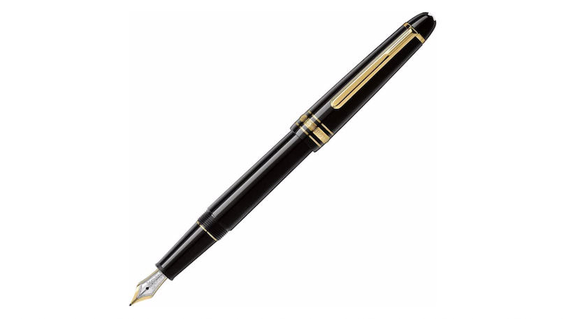 Montblanc Gold-Coated Classique Fountain Pen - gift ideas for business partners