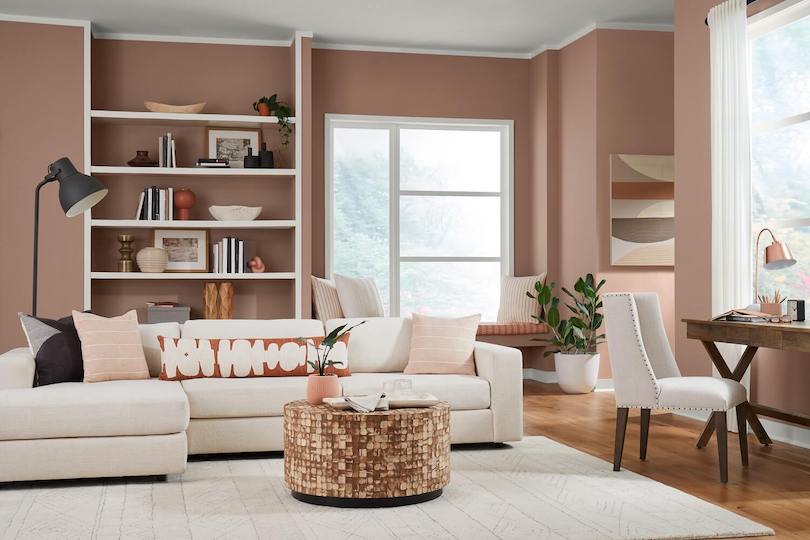 Living Room Trends 2023 Add Earthy Tones For Cozy Feel