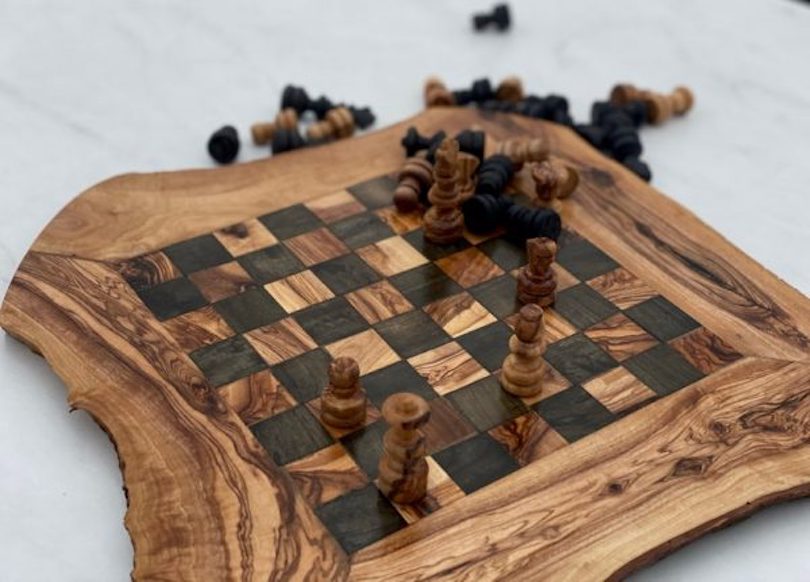 Wooden Chess Set - unique corporate gifts