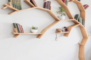 Tree-Shaped Bookshelf Designs