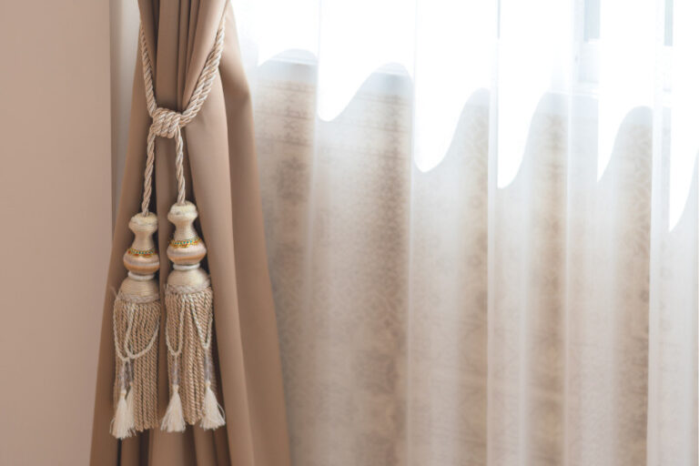 How to Tie a Curtain Pep Up Home