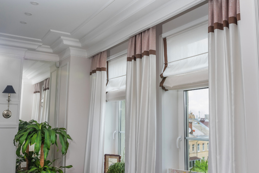 how to tie back curtains without hooks