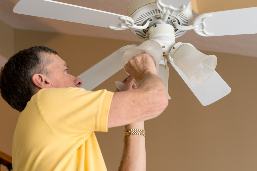  How to Safely Clean Ceiling Fans with Lights