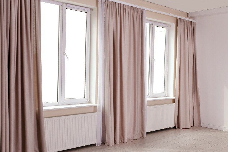 Blackout curtains