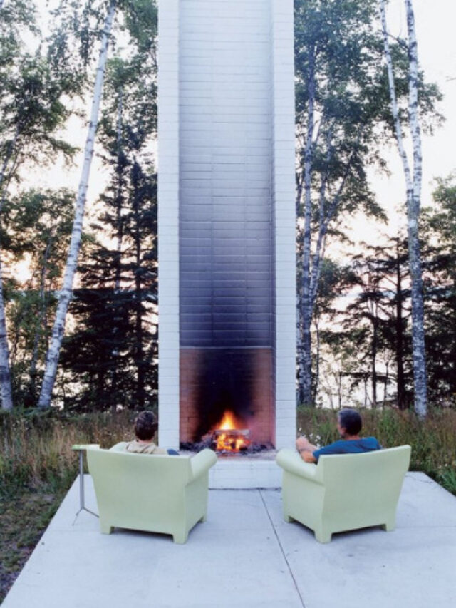 Interior Designs built around a Modern Fireplace