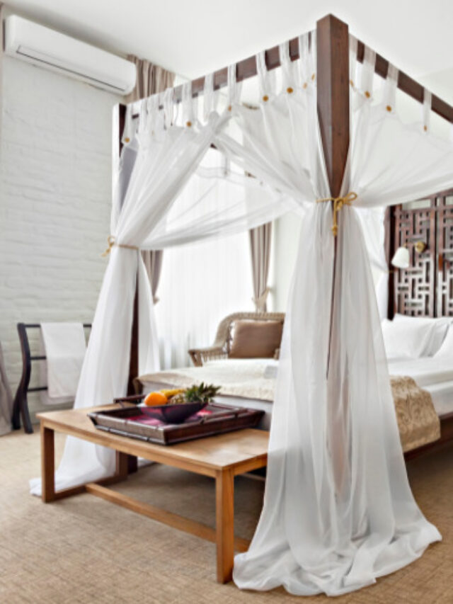 How to Style A Canopy Bed so it Looks Trendy